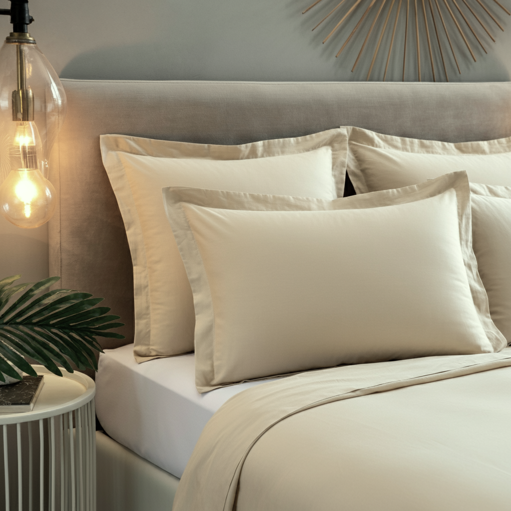 Grand Hotel Baumwolle Perkal Kissenbezug