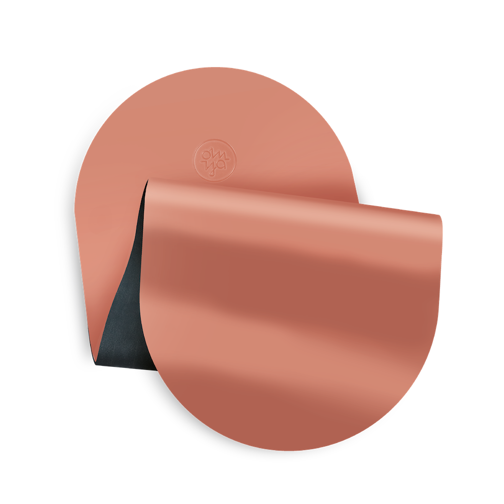 Oval Advanced Grip Yogamatte - Blush