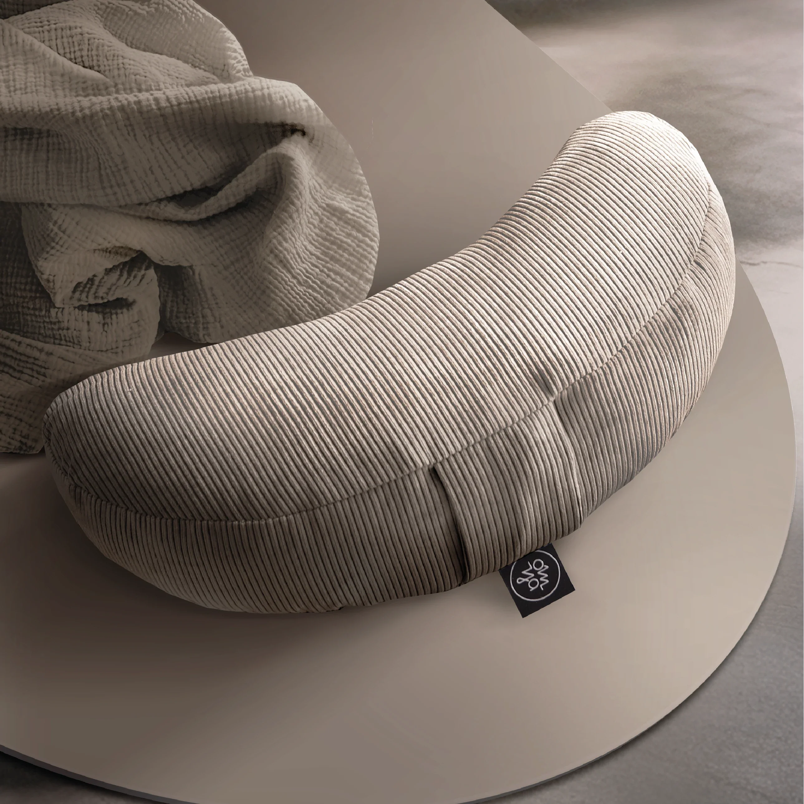 Oval Advanced Grip Yogamatte - Dune