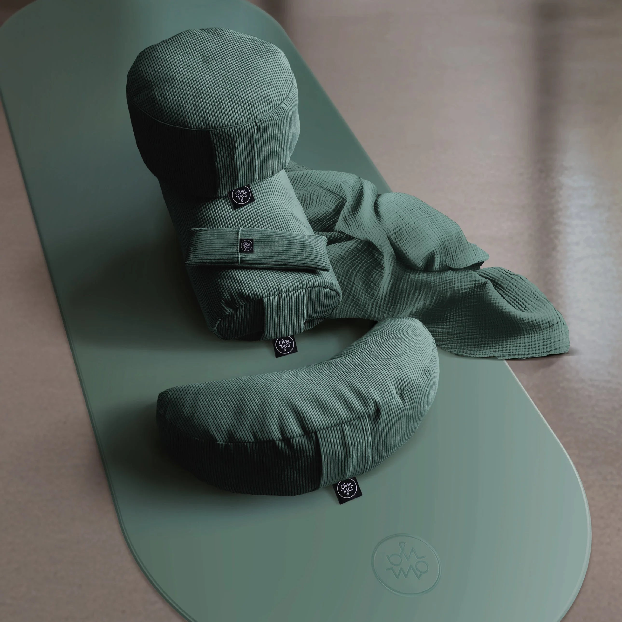 Design Yoga Bolster - Forest Cord