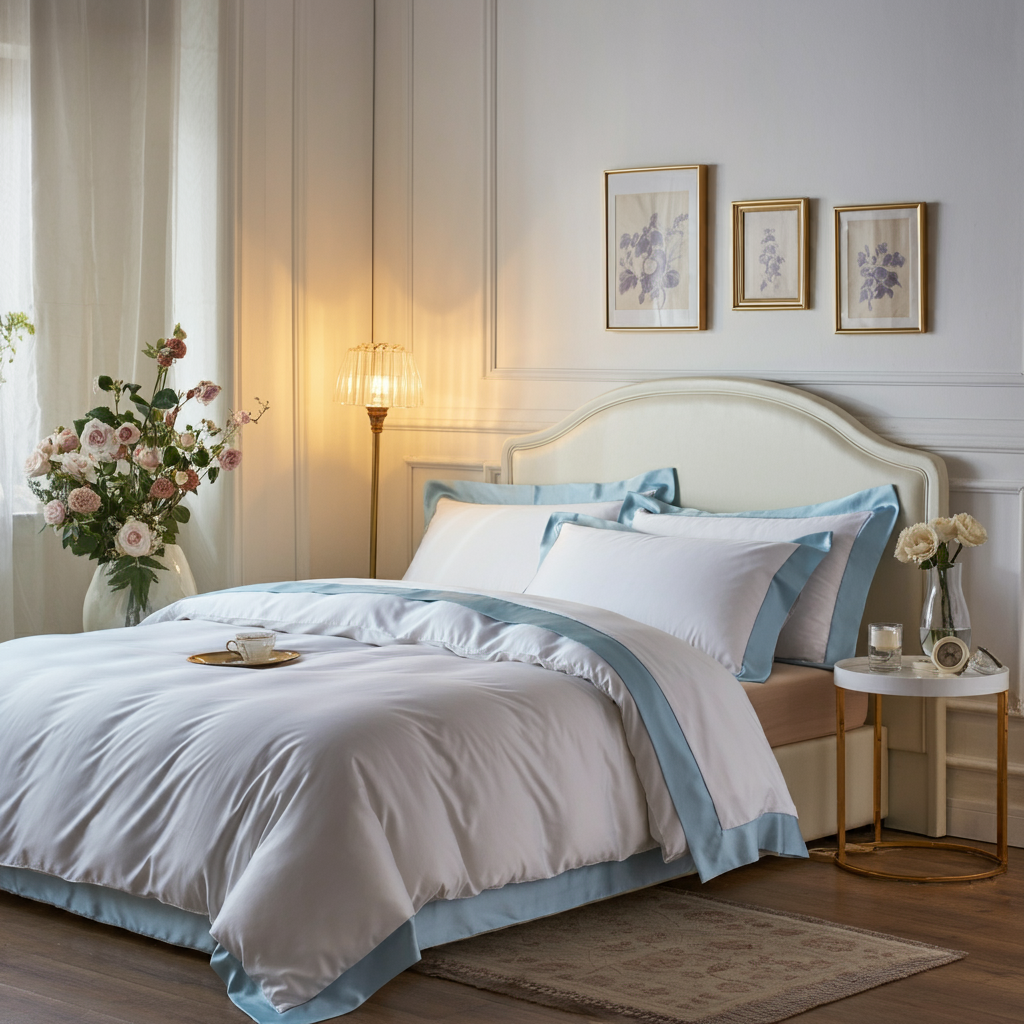 Aura Baumwolle Perkal Kissenbezug