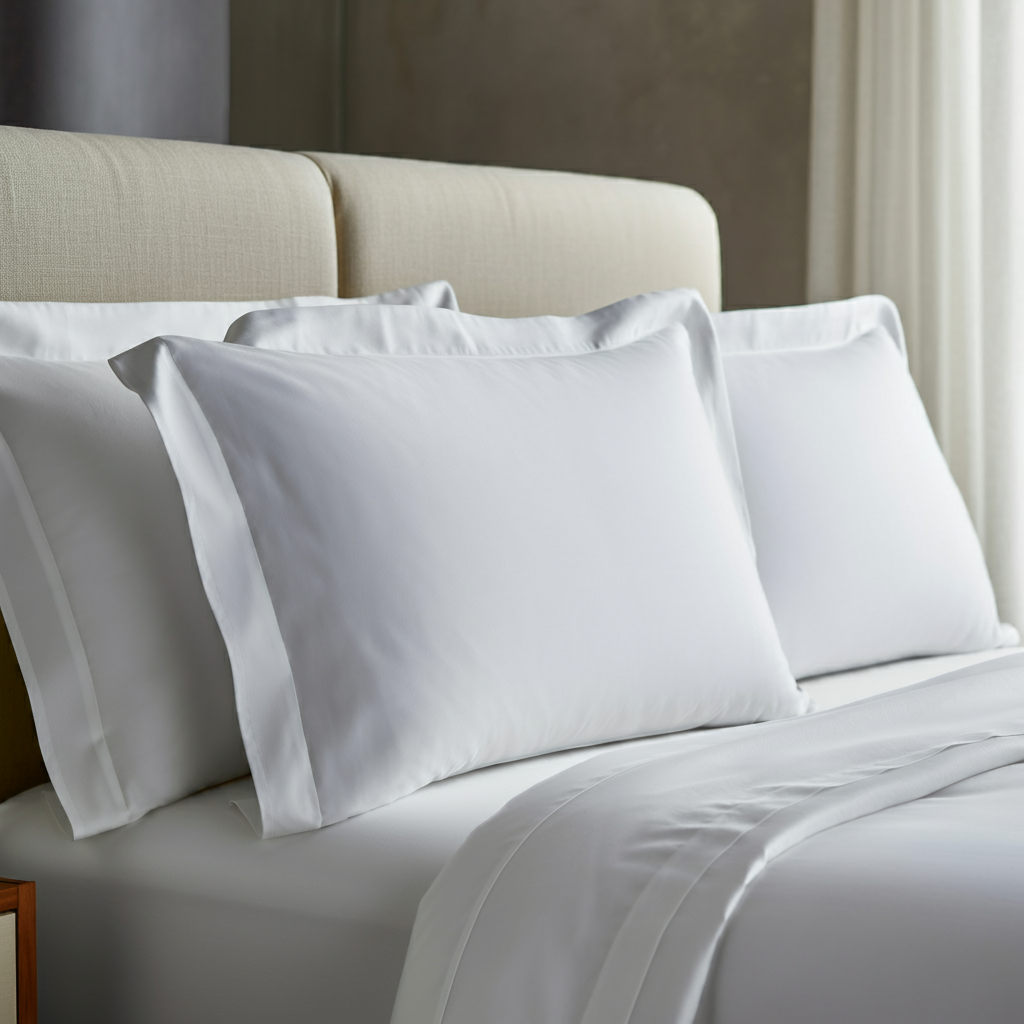 Grand Hotel Baumwolle Perkal Kissenbezug