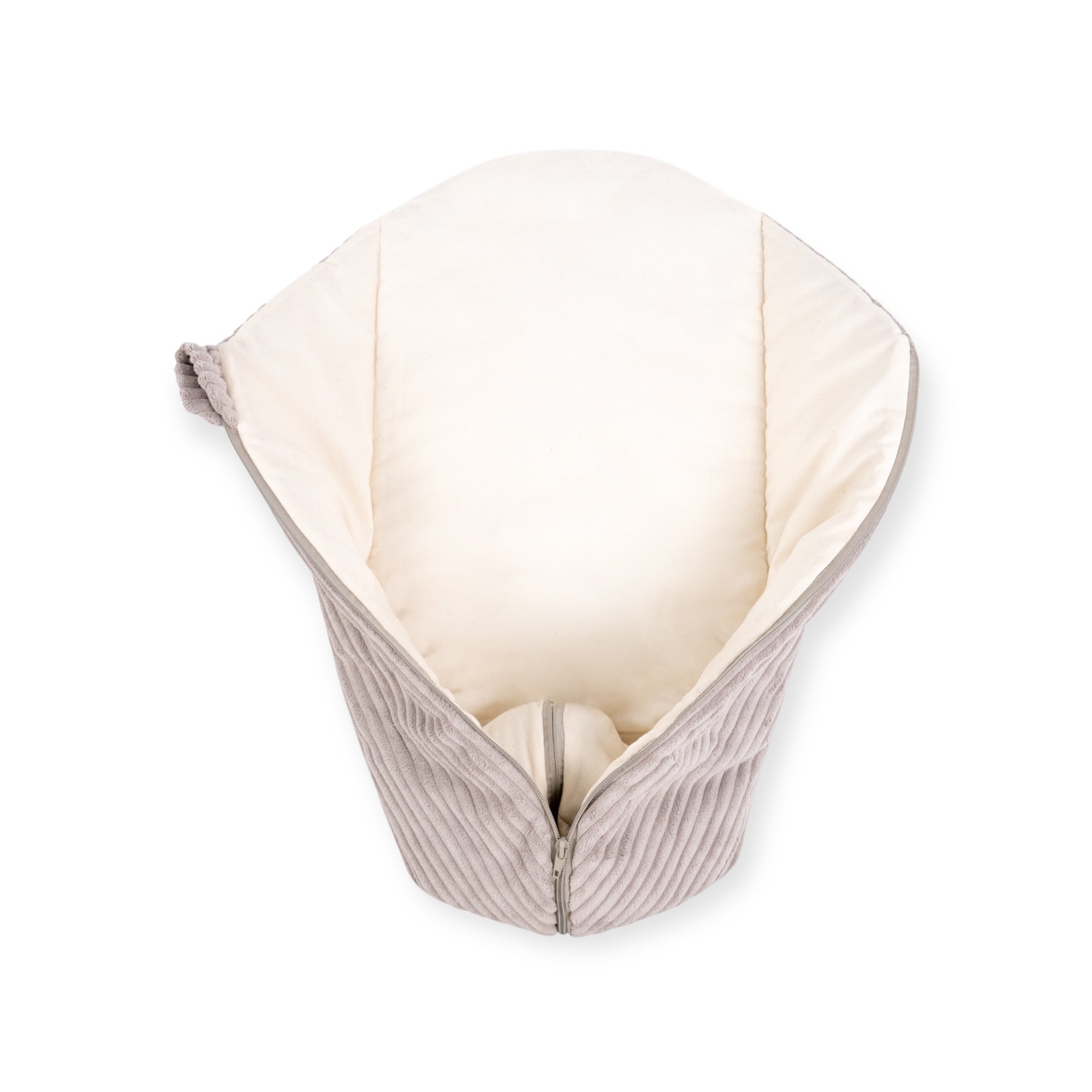 Pucksack Cord mitwachsend - Wärmender Ganzjahres Babyschlafsack