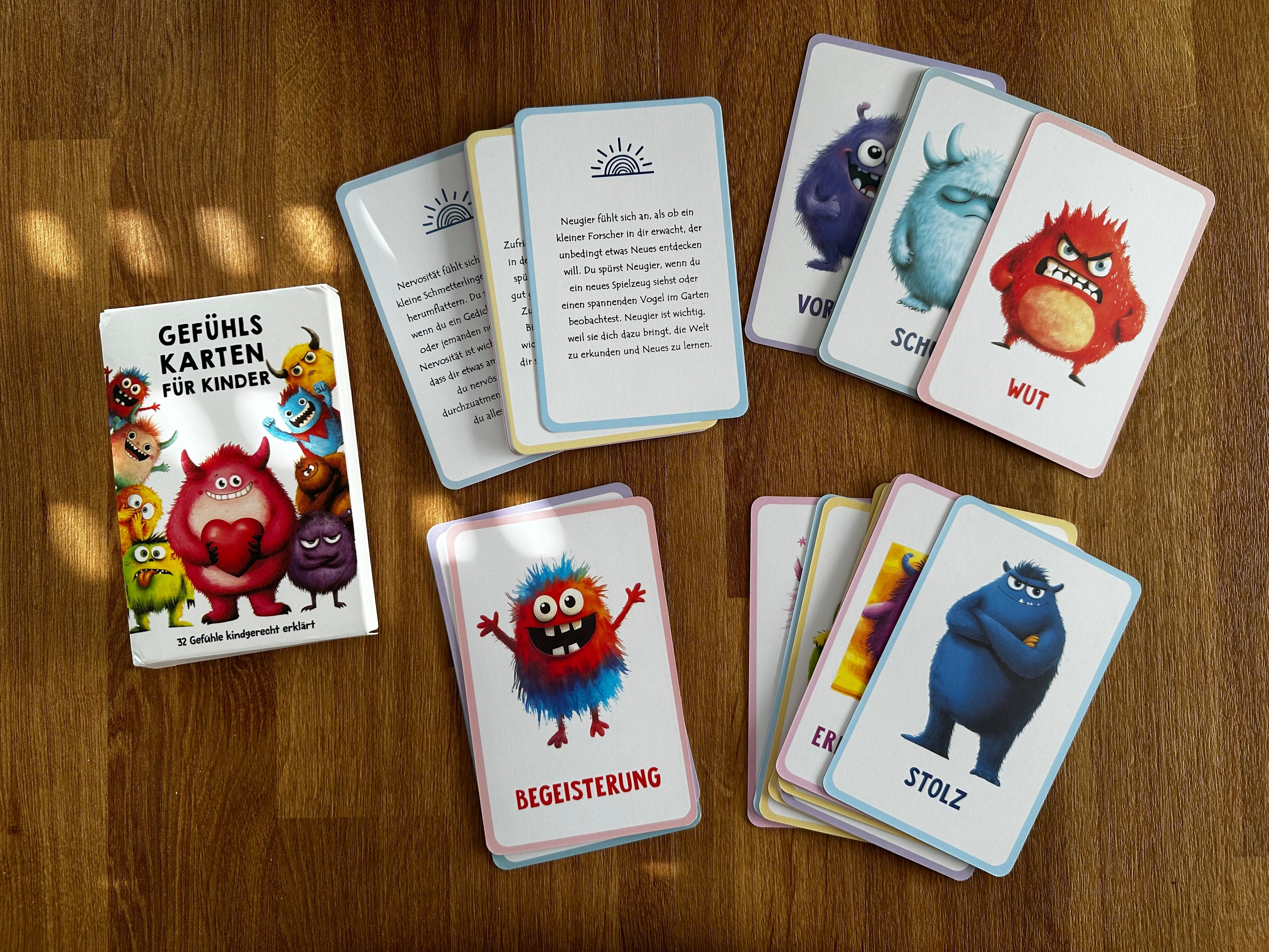 Gefühls-Karten für Kinder – Emotionen spielerisch verstehen und benennen
