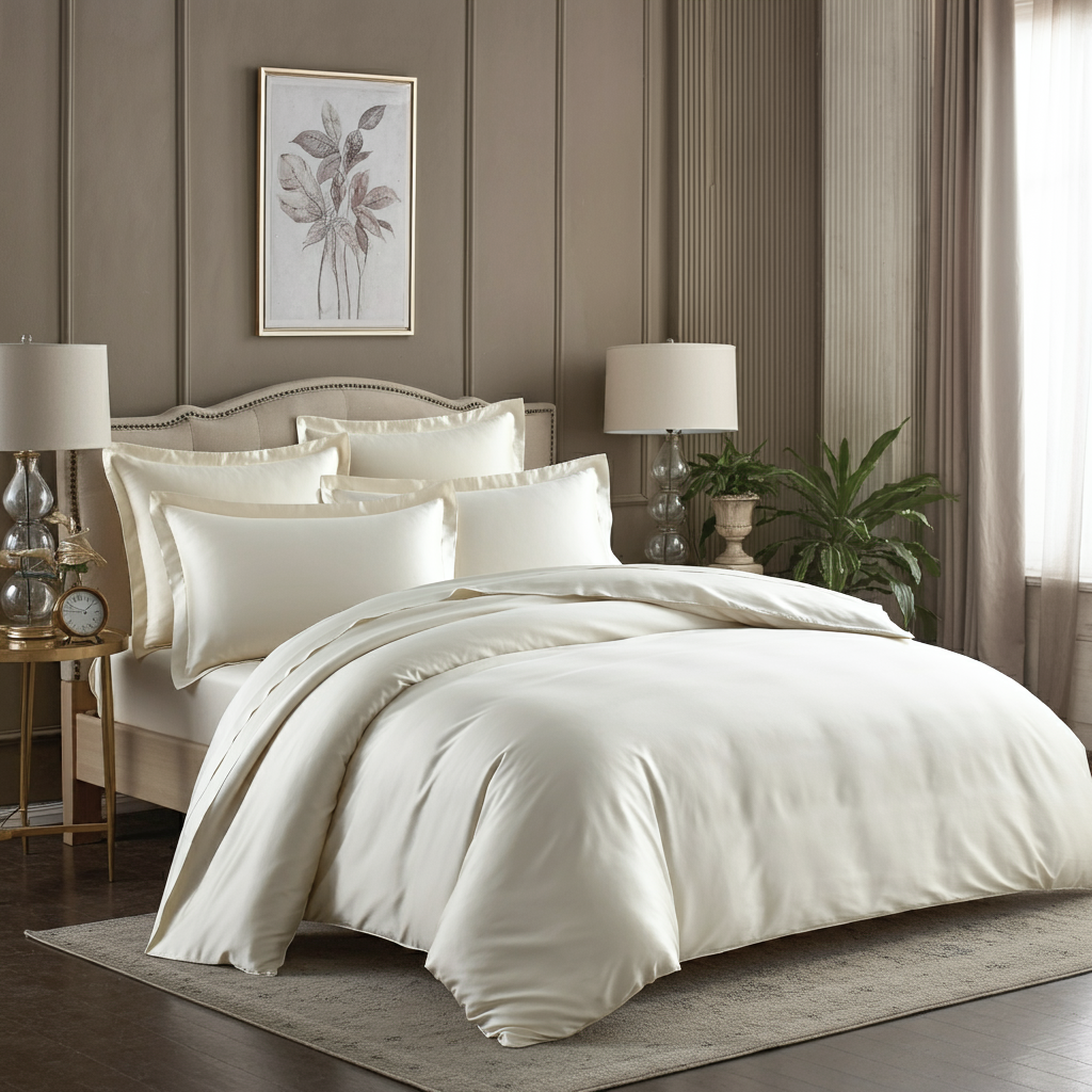 Drapeur Baumwolle Fließsatin Deckenbezug