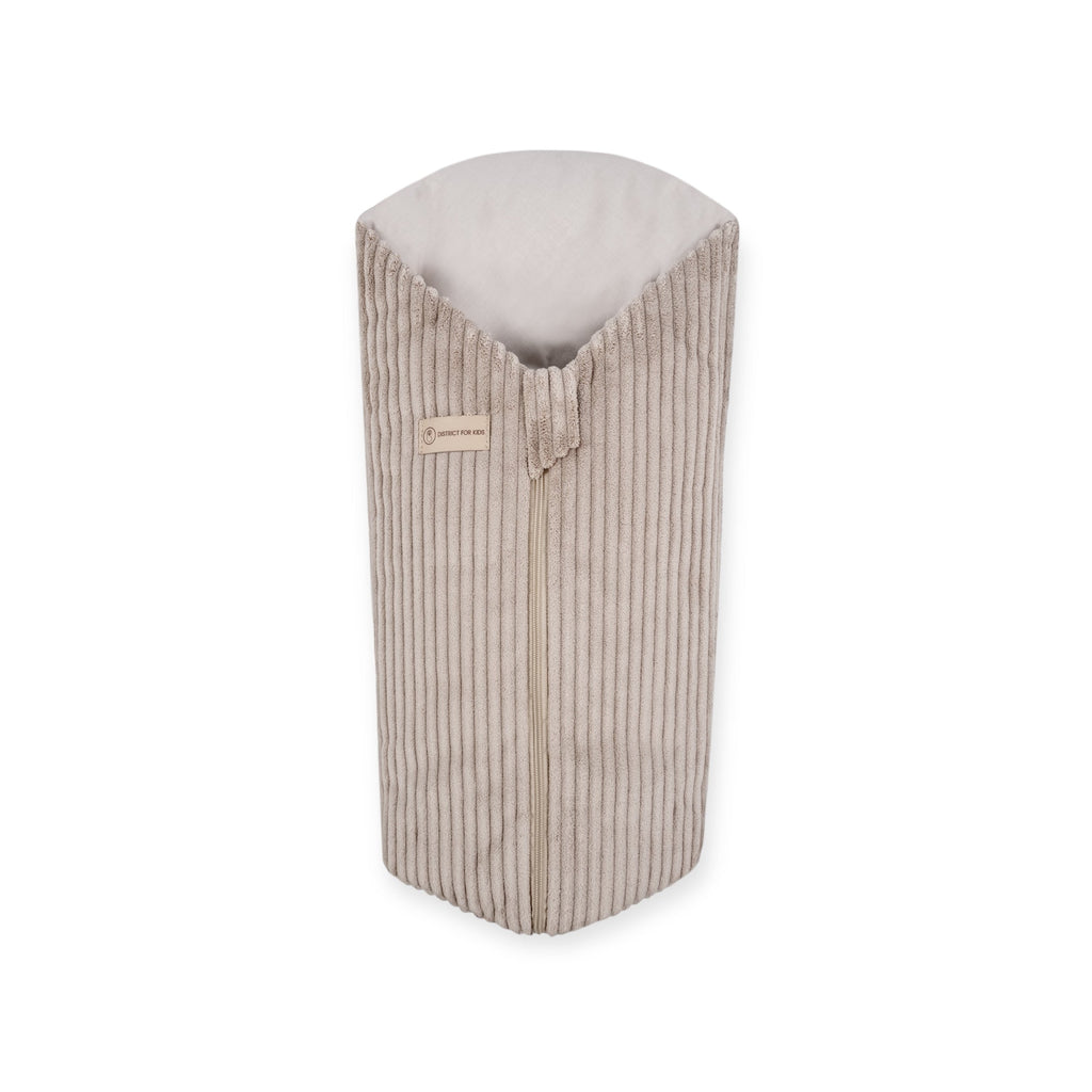Pucksack Cord mitwachsend - Wärmender Ganzjahres Babyschlafsack