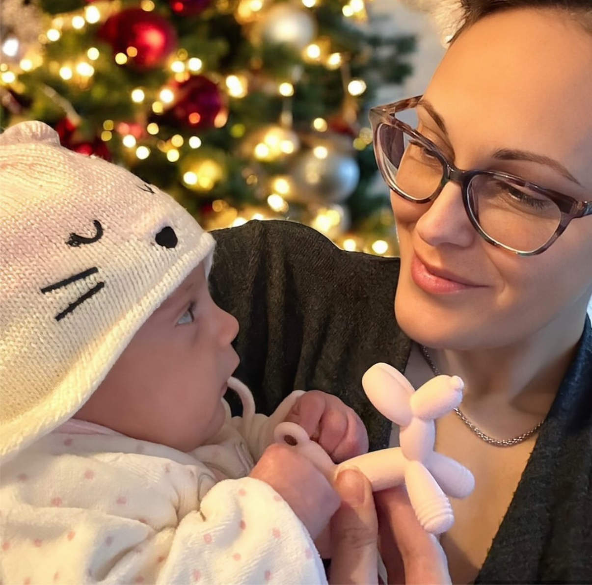 Puppy Teether (Rosa)