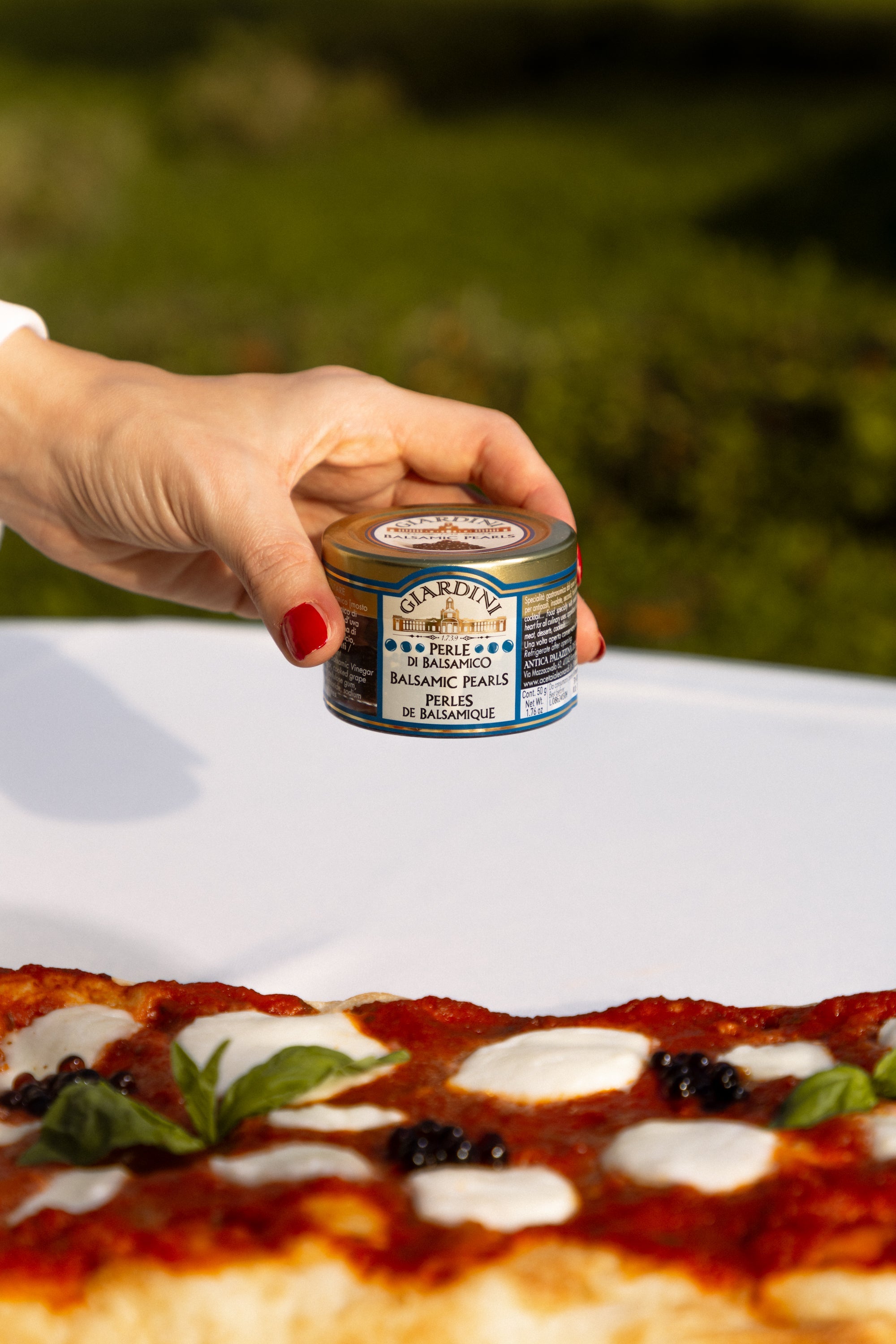 Balsamico-Perlen aus Modena