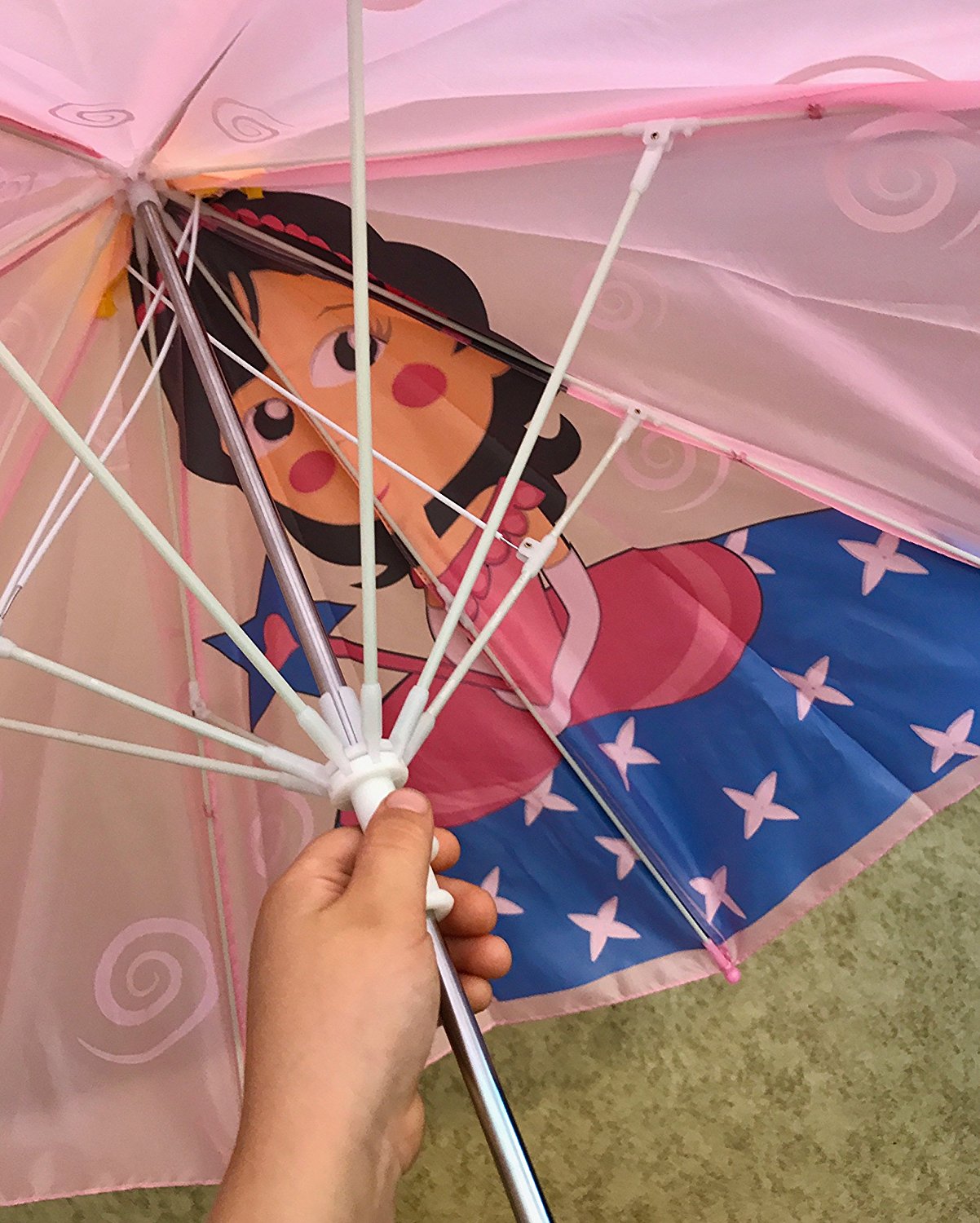 Regenschirm Prinzessin rosa