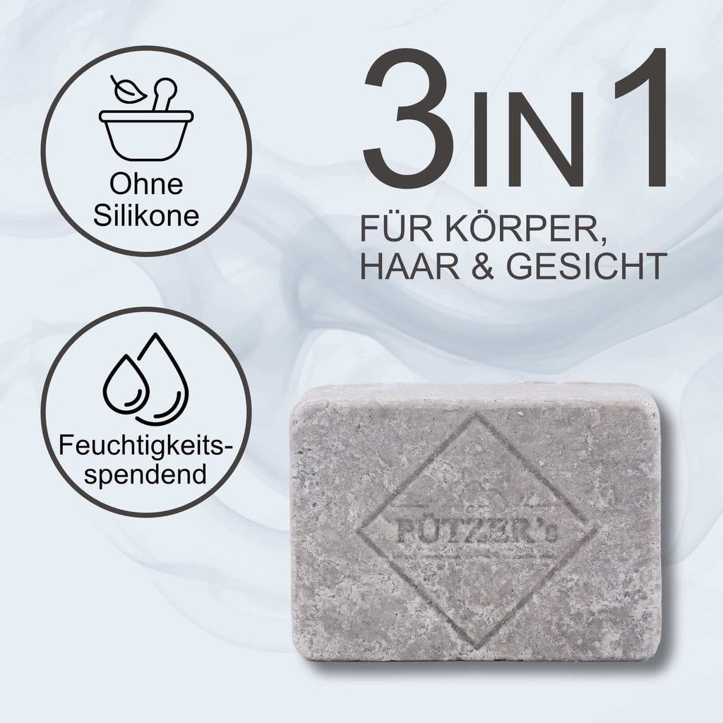 Festes Duschgel 110g 3in1