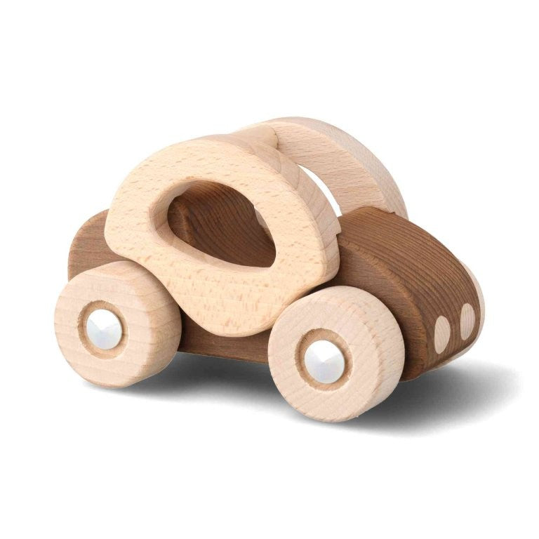 Goki Holzauto Personalisierbares Natürliches Kinderspielzeug ab 2 Jahren