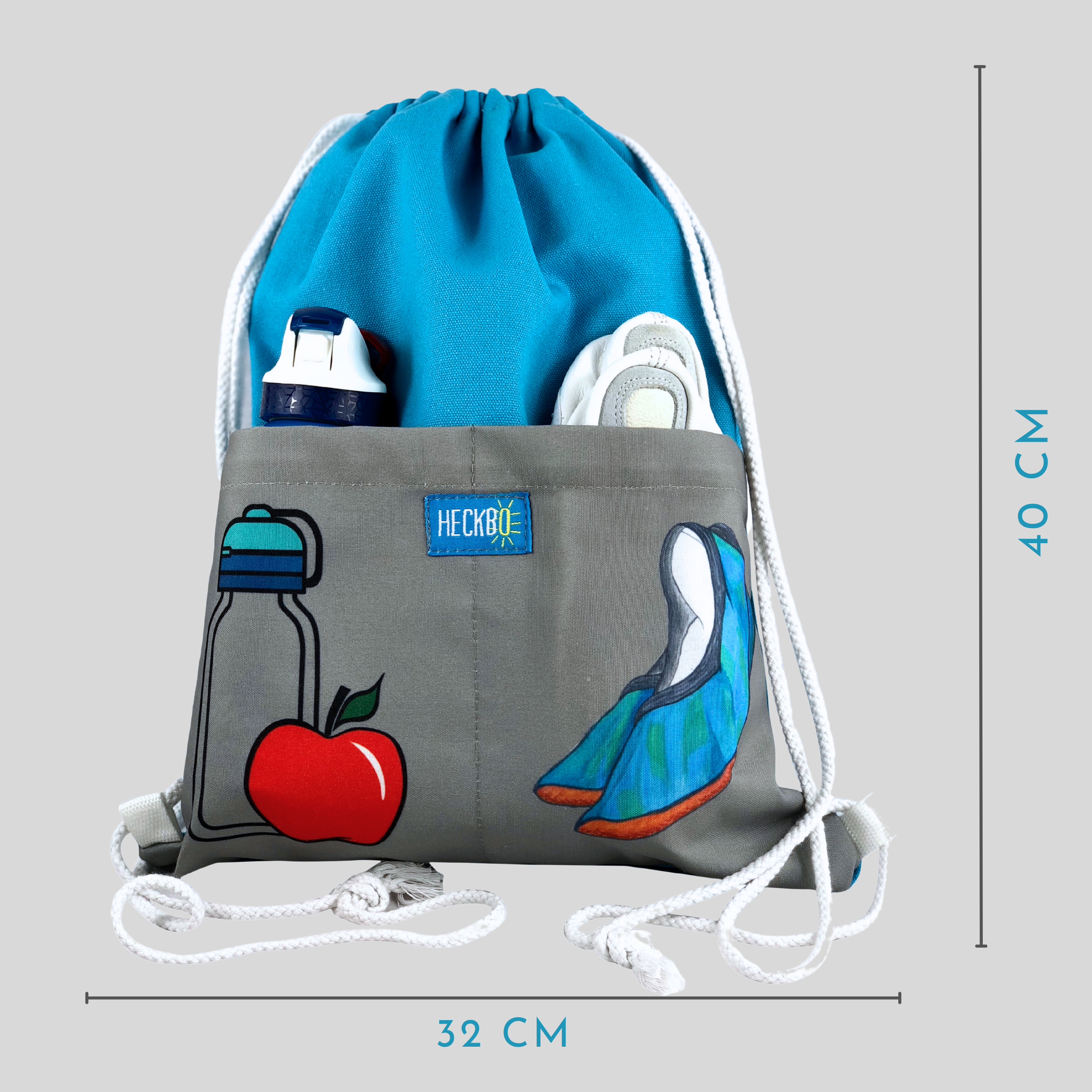 Kinder Turnbeutel 2 Taschen