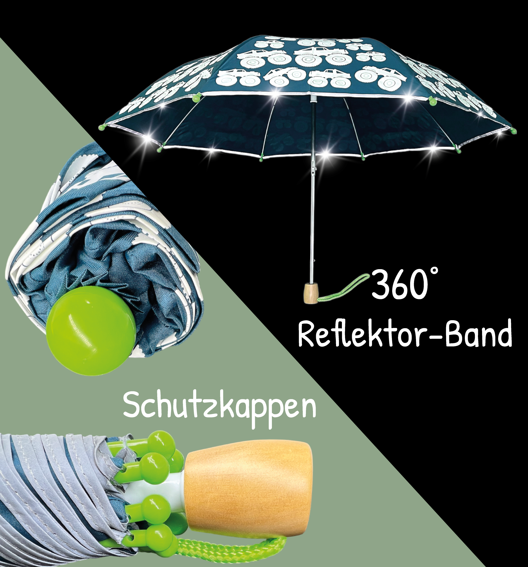 Magic Regenschirm Monster Truck