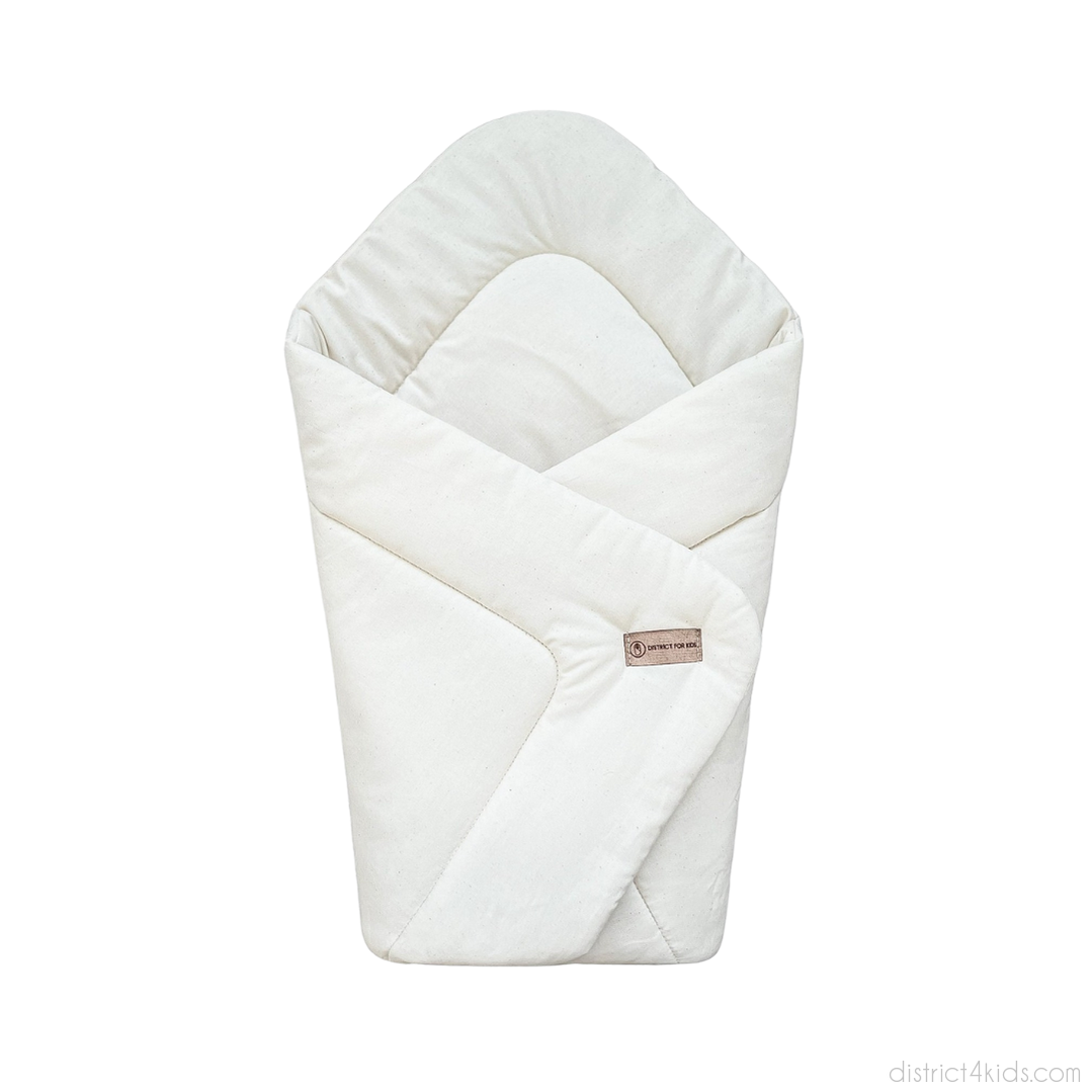 Babyhörnchen aus 100% Bio Baumwolle – Nachhaltige & kuschelige Einschlagdecke