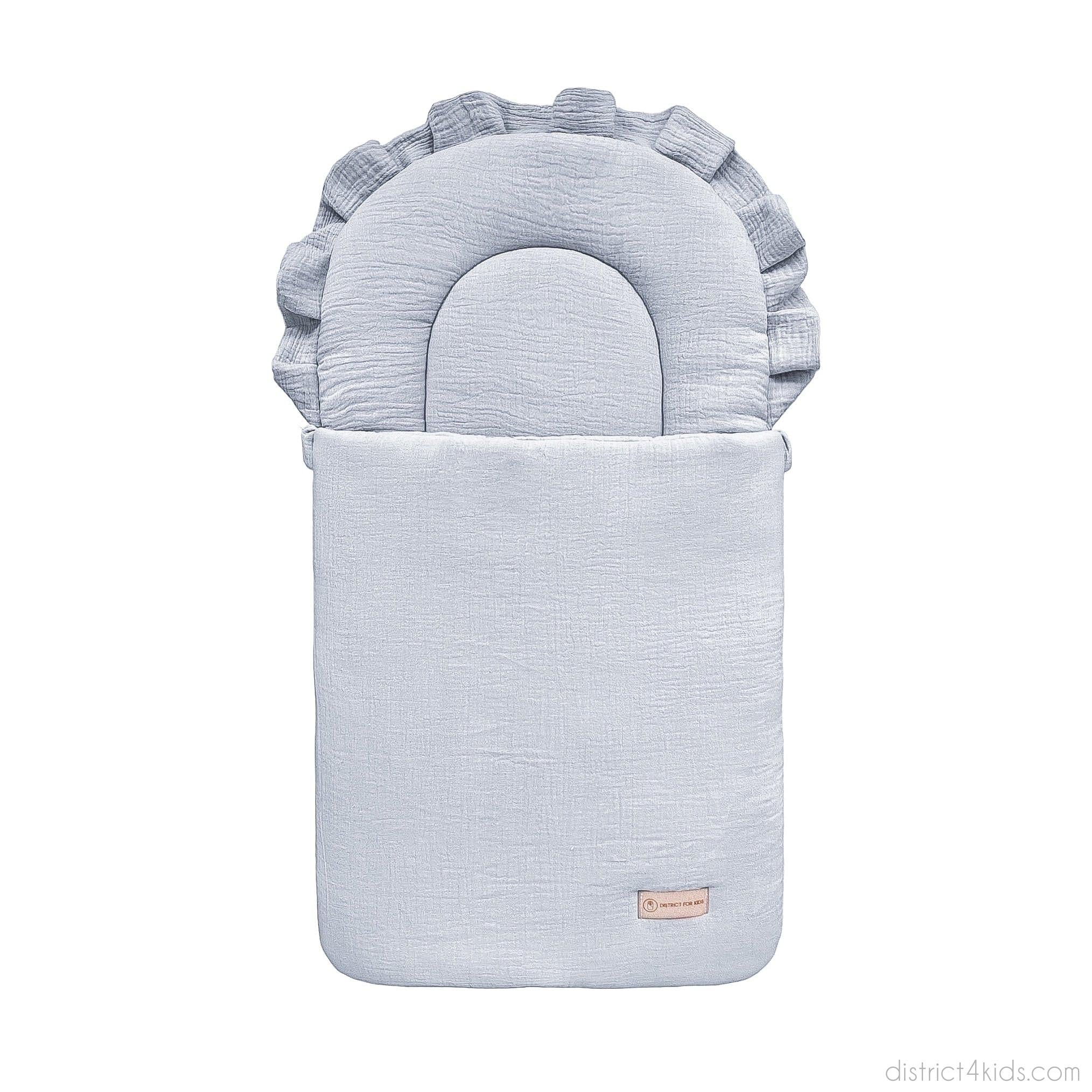 Babyschlafsack Dreamy Musselin – Atmungsaktiver Ganzjahresschlafsack