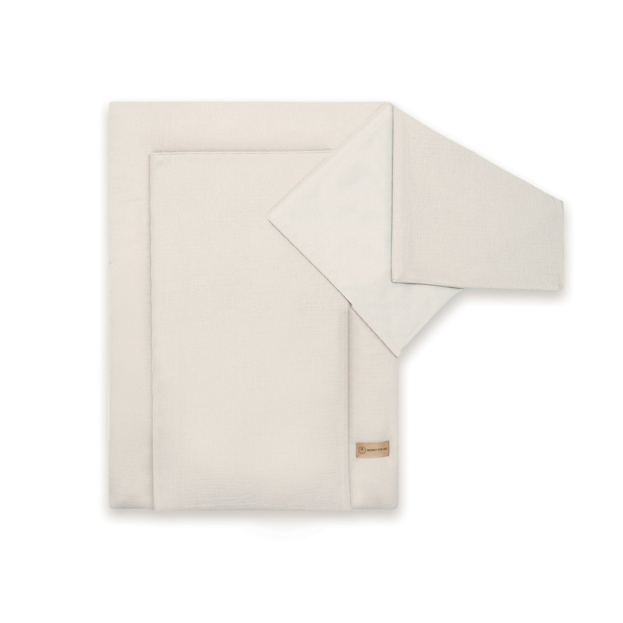 Wickelauflage Musselin mit Unterlage – natürlich & kuschelig für dein Baby