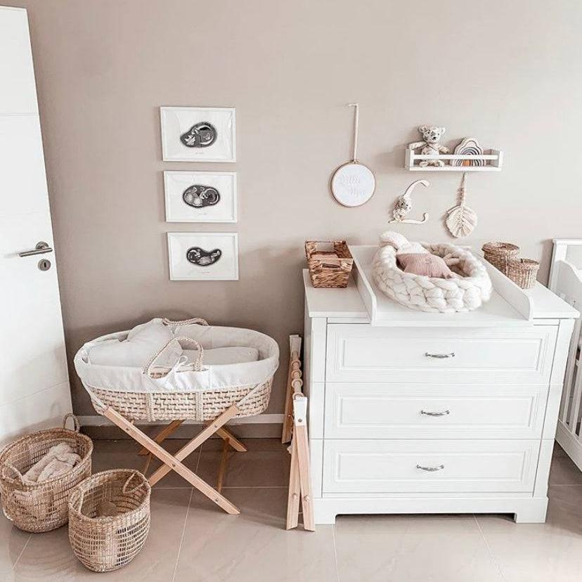 Moseskorbbezug aus Baumwolle - atmungsaktiv & schützend