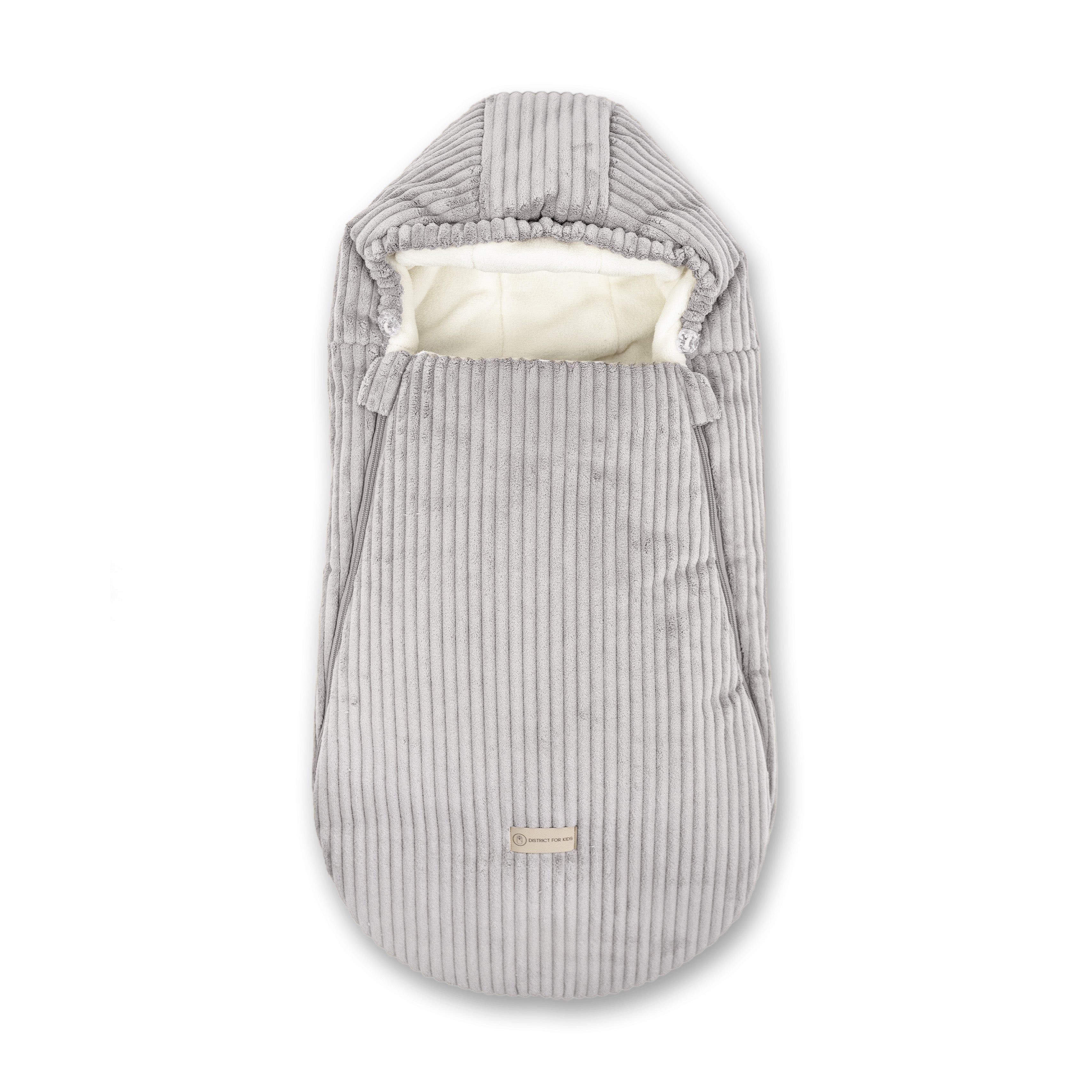 Winterfußsack Cord – warm & stylisch für Kinderwagen & Autoschale