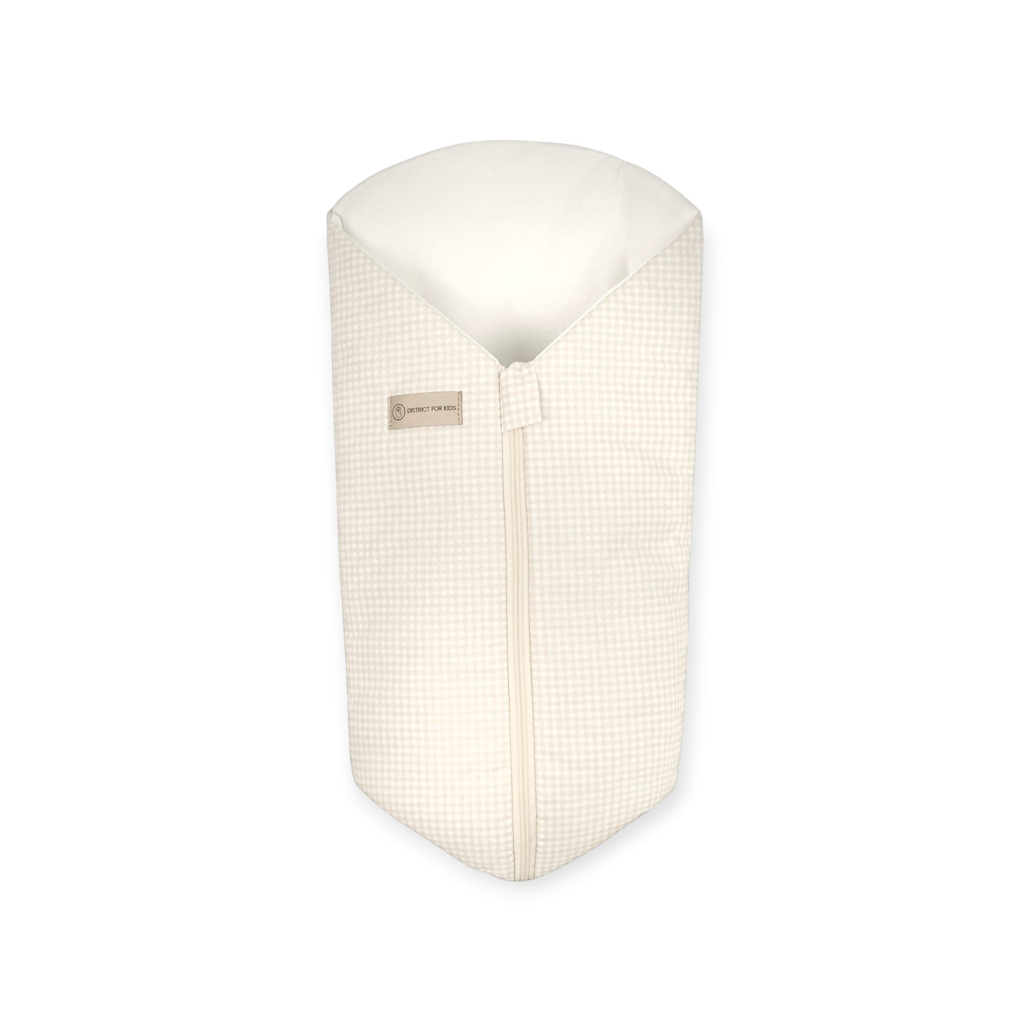 Pucksack Baumwolle kariert mitwachsend - Ganzjahresschlafsack & Einschlafhilfe