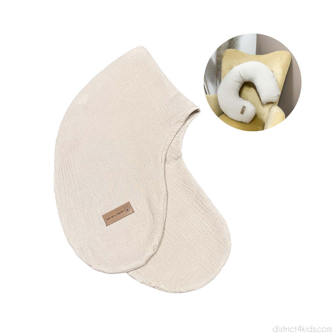 Stillkissen-Ersatzbezug aus Musselin