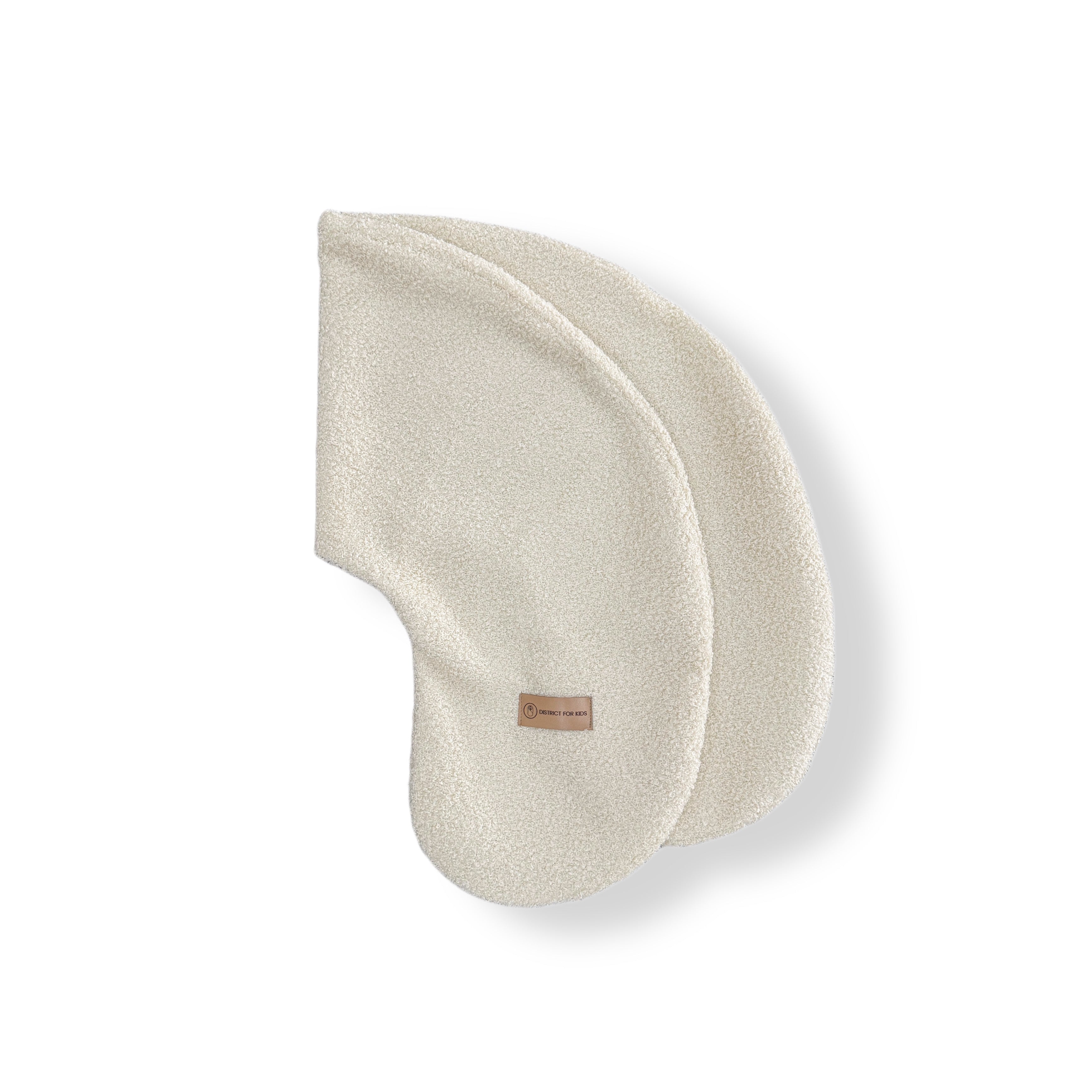 Stillkisse-Ersatzbezug aus Teddystoff Boucle