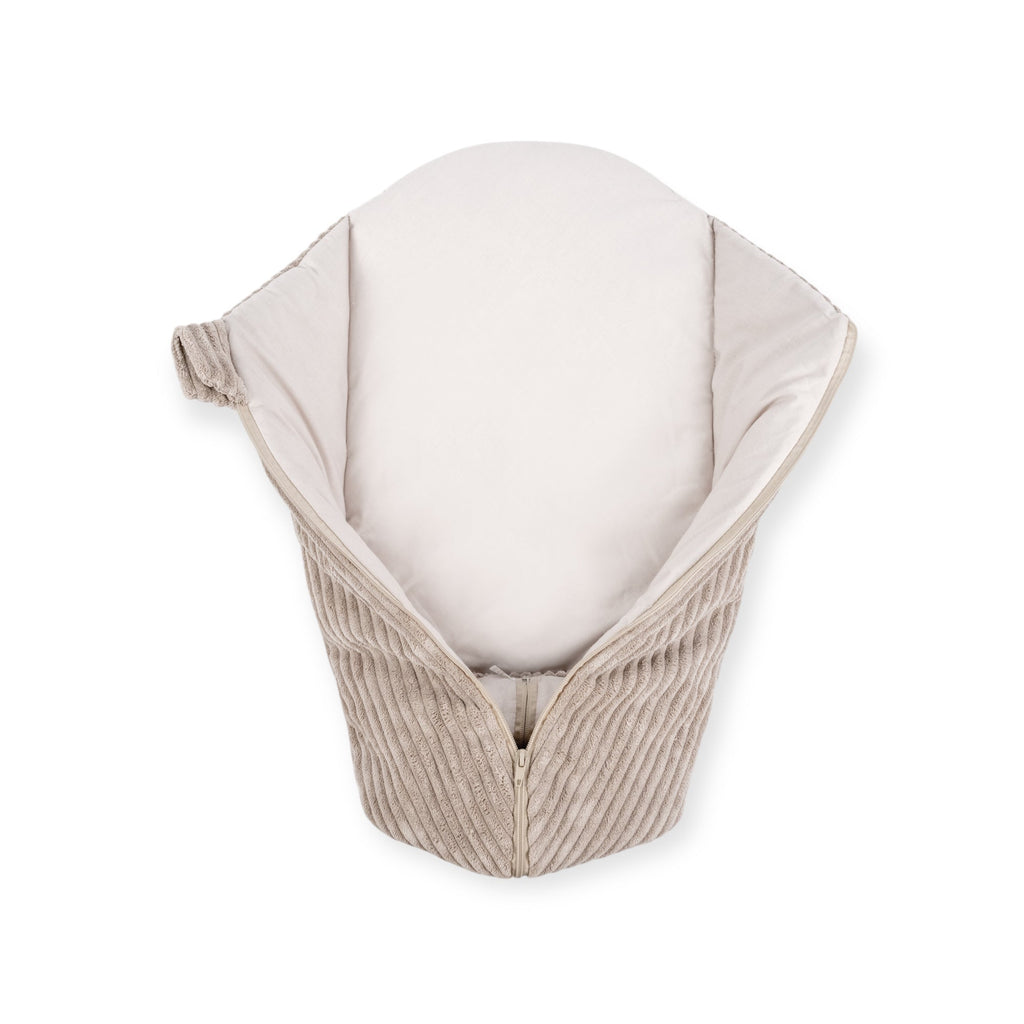 Pucksack Cord mitwachsend - Wärmender Ganzjahres Babyschlafsack