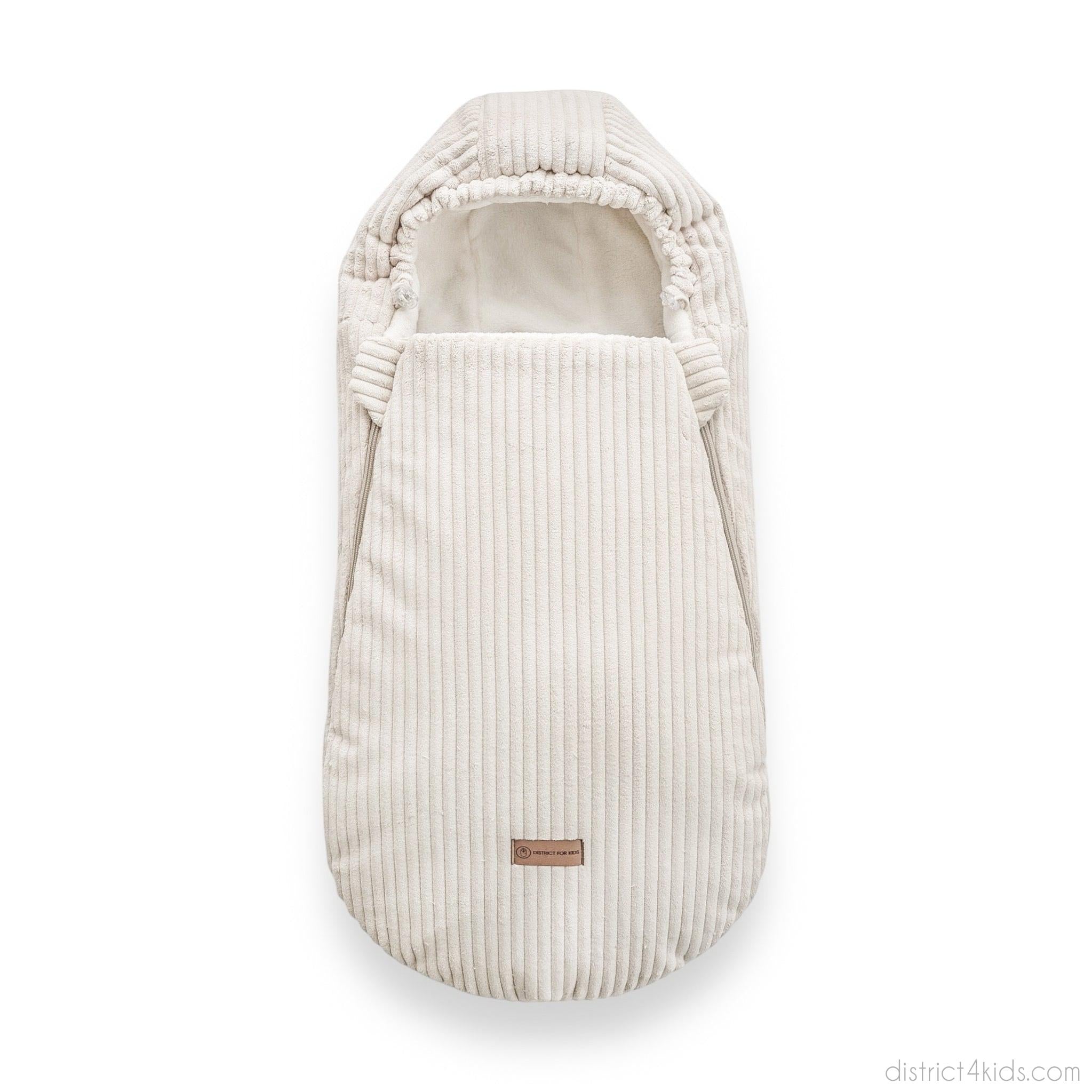 Winterfußsack Cord – warm & stylisch für Kinderwagen & Autoschale