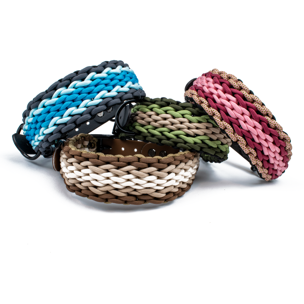 Hundehalsband Tierluxe Natur Handgemacht Paracord