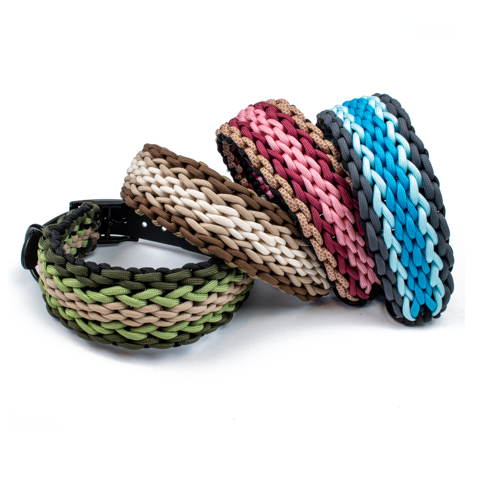 Hundehalsband Tierluxe Natur Handgemacht Paracord