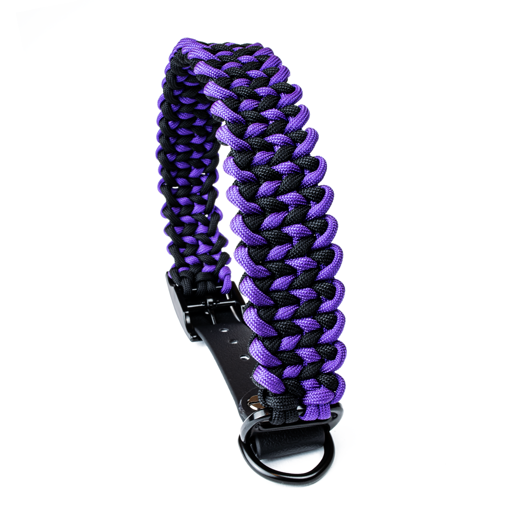 Hundehalsband Tierluxe Historisch Handgemacht Paracord Biothane