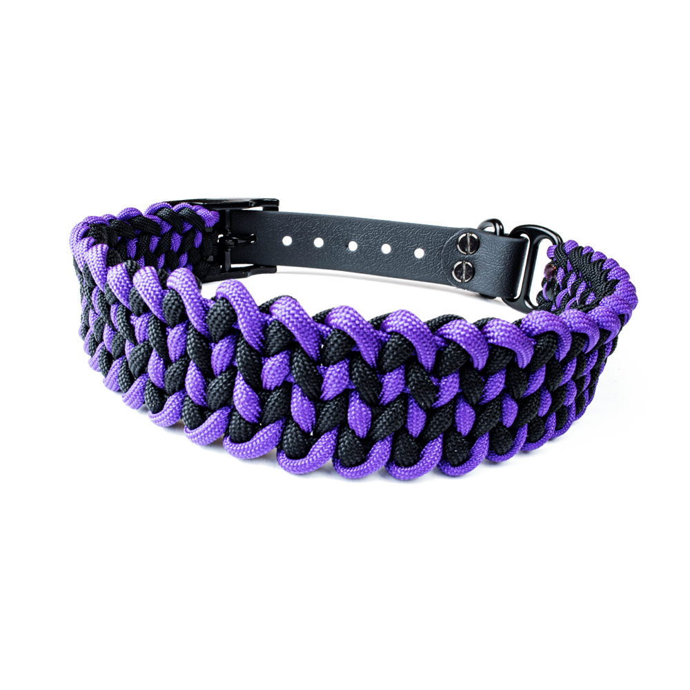 Hundehalsband Tierluxe Historisch Handgemacht Paracord Biothane