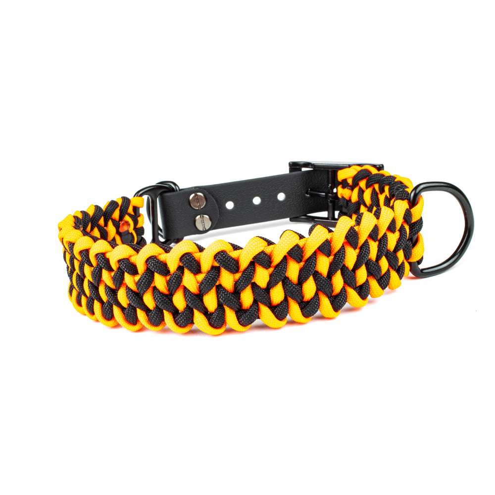 Hundehalsband Tierluxe Historisch Handgemacht Paracord Biothane