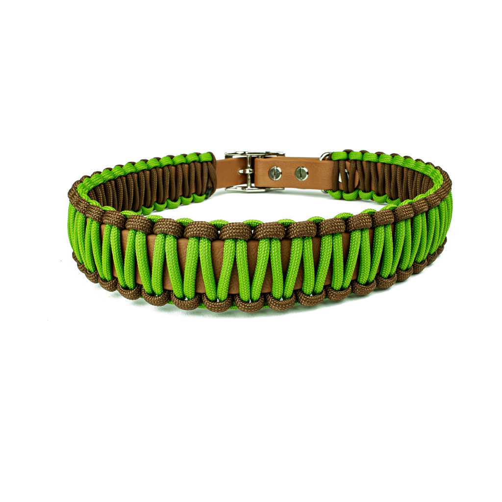 Hundehalsband Lori Tierluxe - Handgemacht, Paracord, Biothane