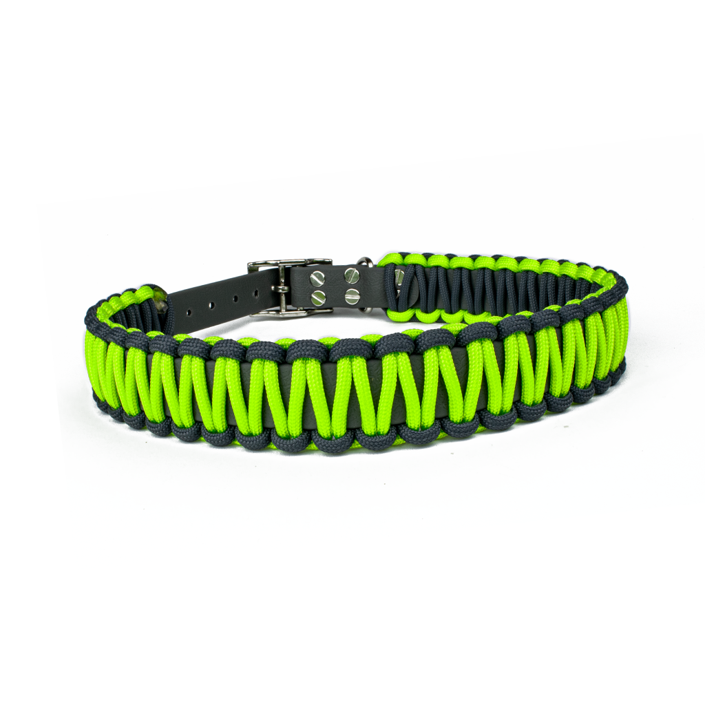 Hundehalsband Lori Tierluxe - Handgemacht, Paracord, Biothane