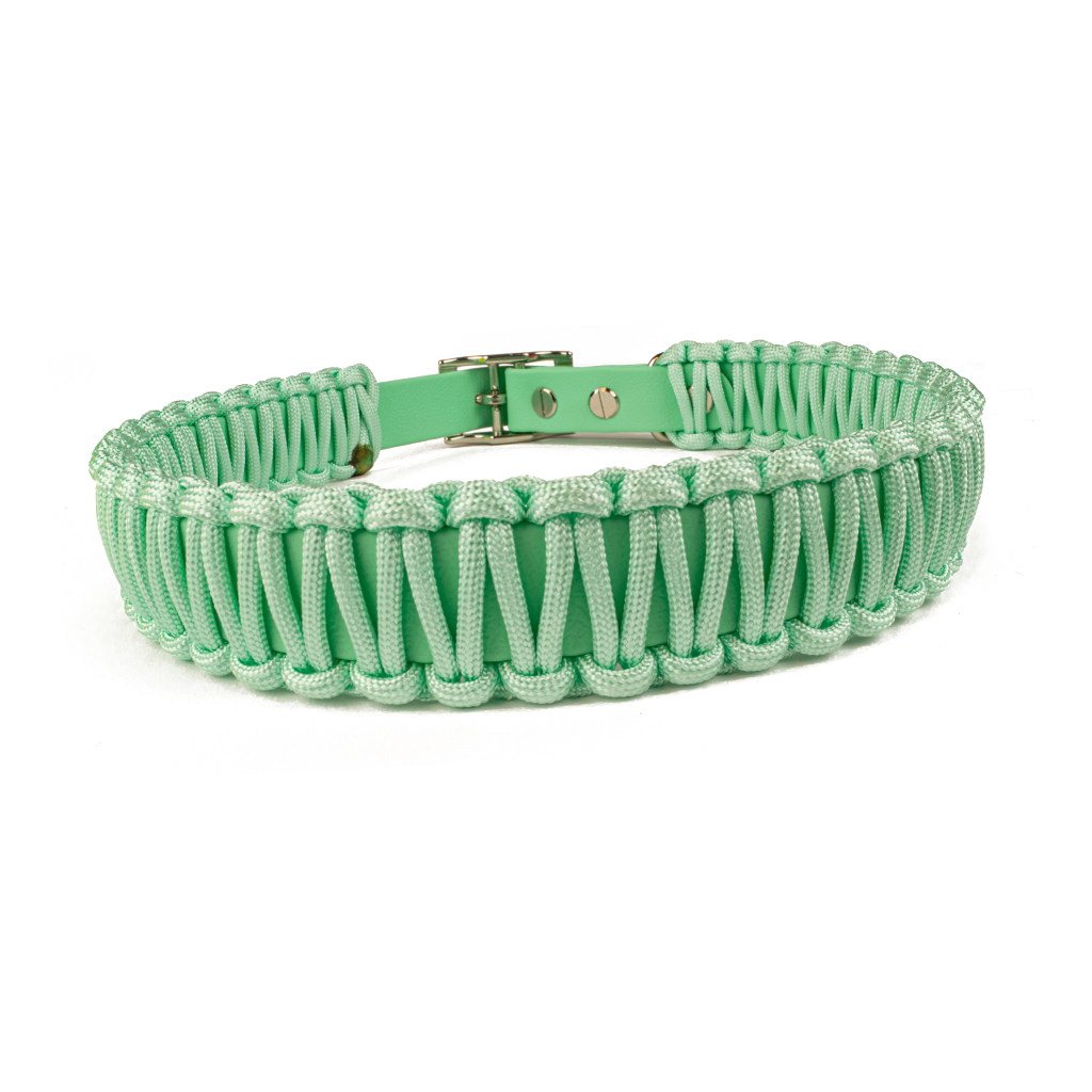 Hundehalsband Lori Tierluxe - Handgemacht, Paracord, Biothane