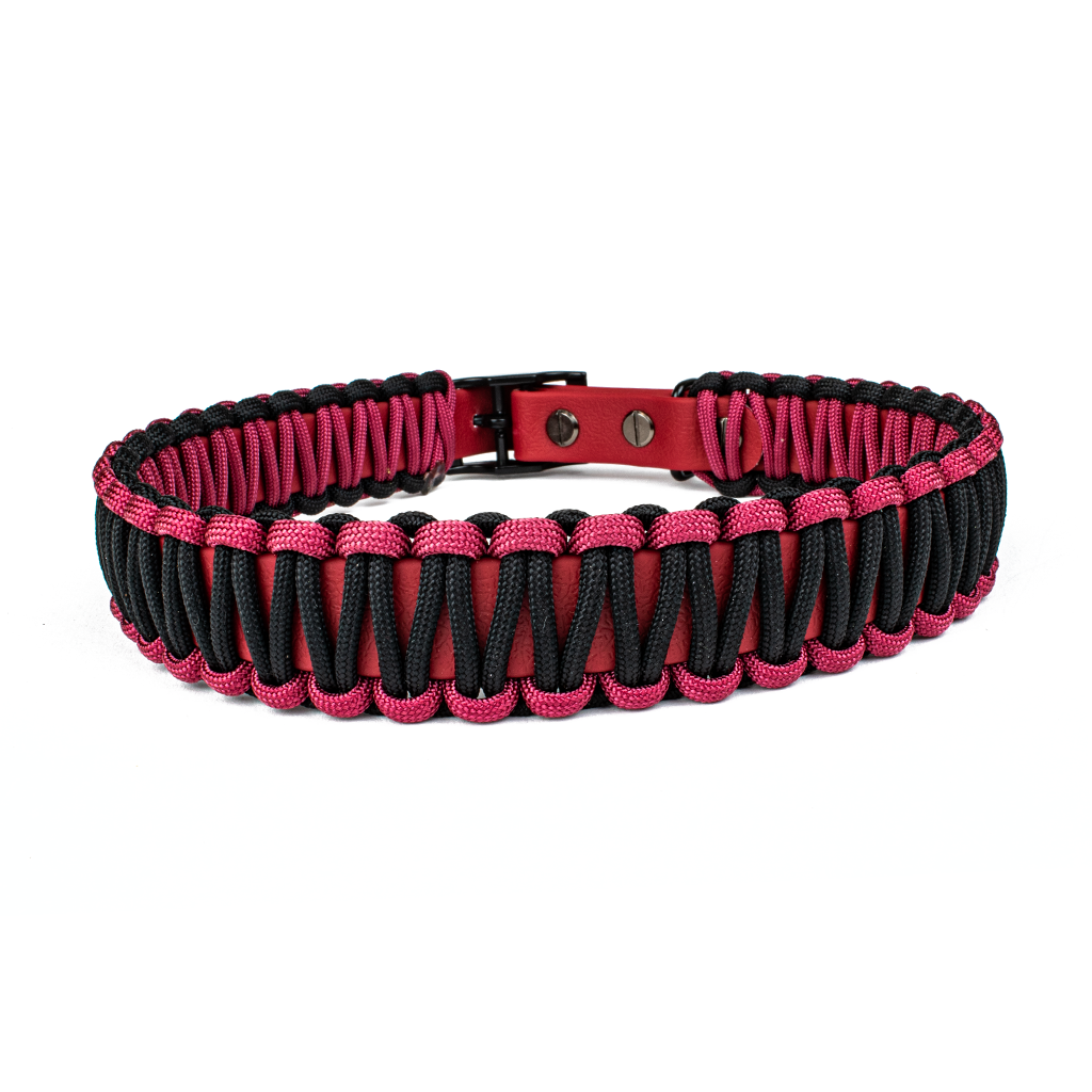 Hundehalsband Lori Tierluxe - Handgemacht, Paracord, Biothane