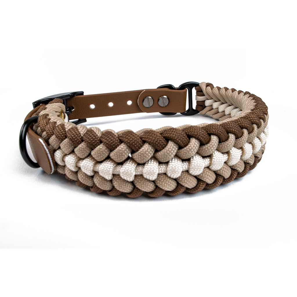 Hundehalsband Tierluxe Foxy Handgemacht Paracord Biothane