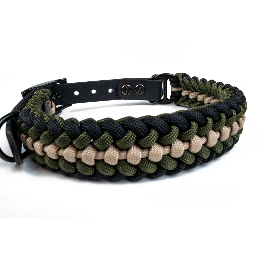 Hundehalsband Tierluxe Foxy Handgemacht Paracord Biothane