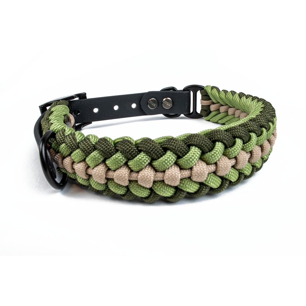 Hundehalsband Tierluxe Foxy Handgemacht Paracord Biothane