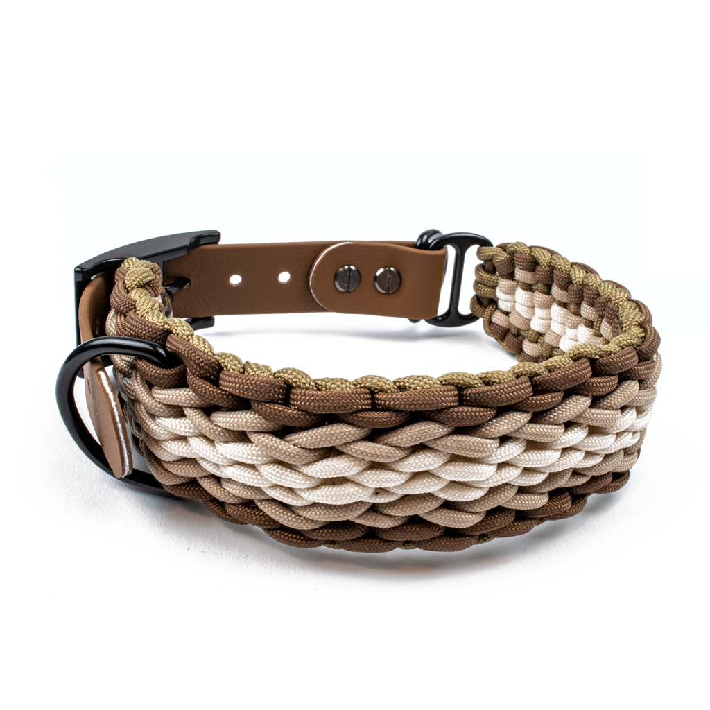 Hundehalsband Tierluxe Natur Handgemacht Paracord