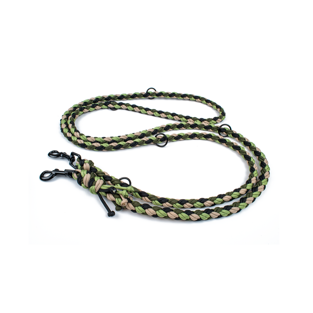 Hundeleine Tierluxe Natur Paracord Handgemacht