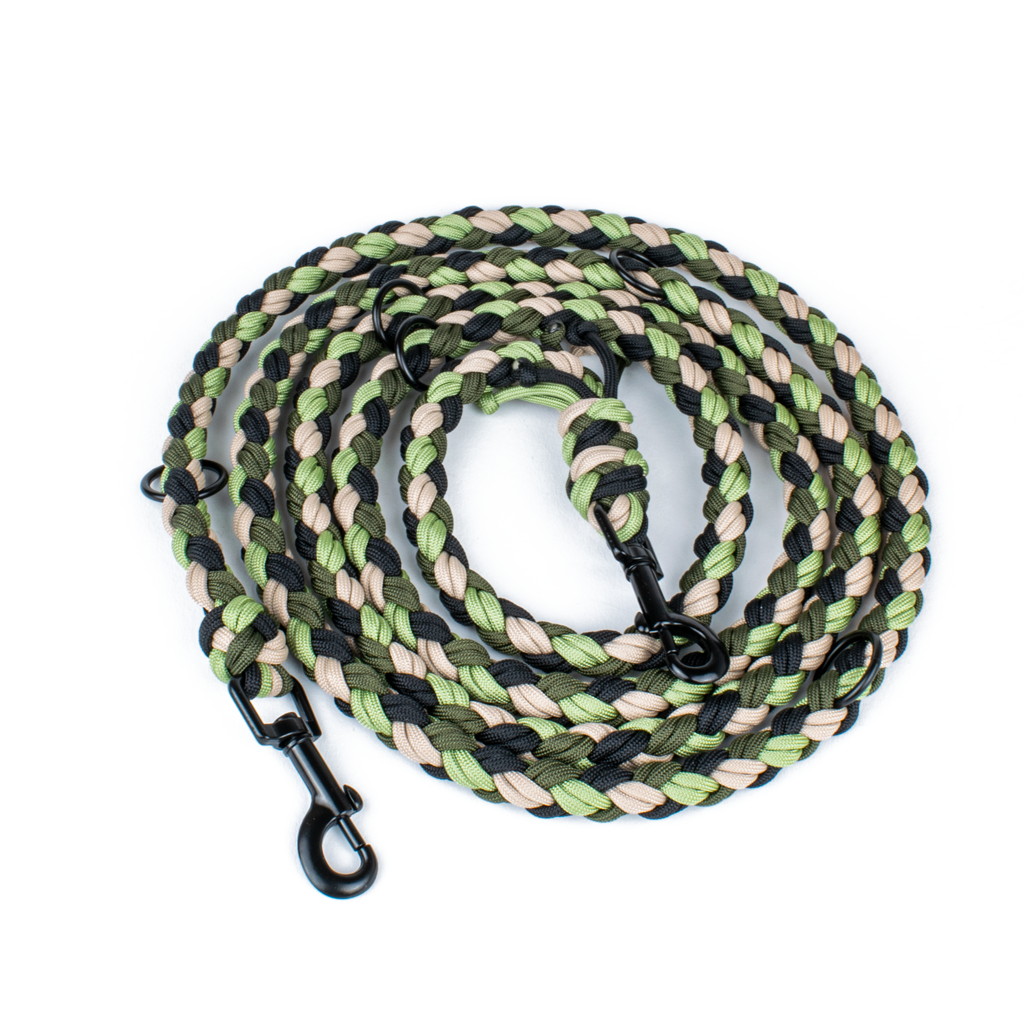 Hundeleine Tierluxe Natur Paracord Handgemacht