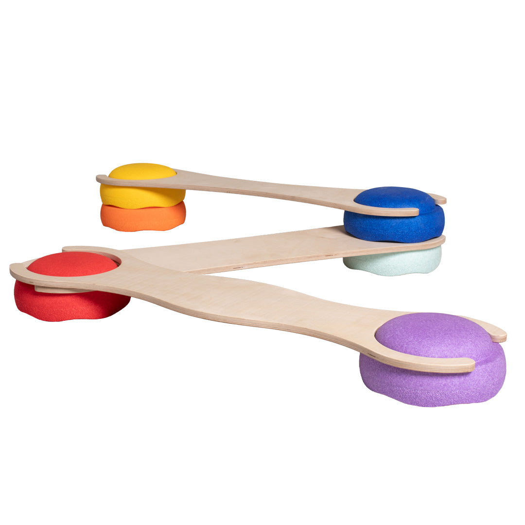 Stapelboard 3er Set DS für Stapelsteine – perfekte Balance und kreative Bewegung