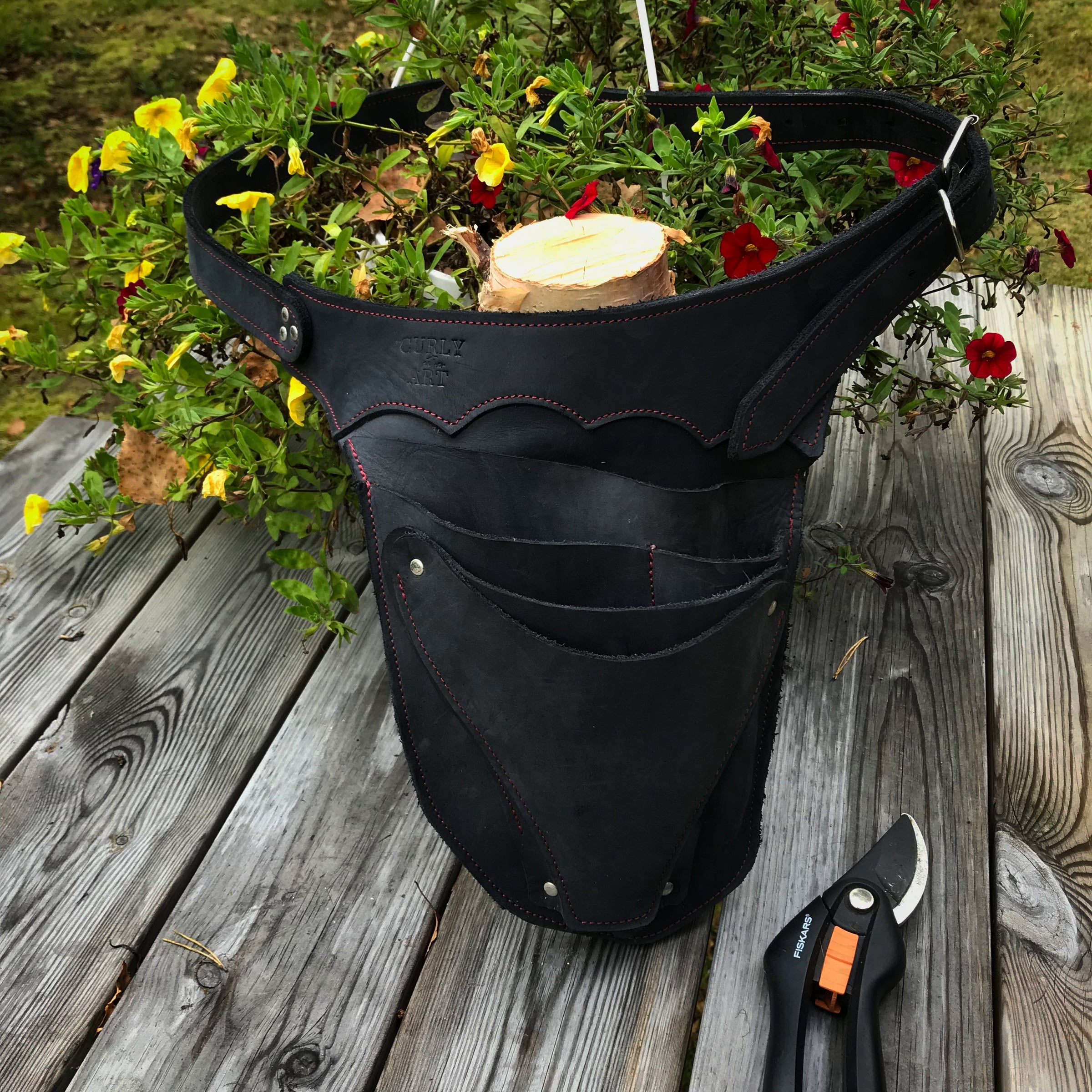 Großer Werkzeuggürtel / Garten Werkzeuggürtel - Rechts -