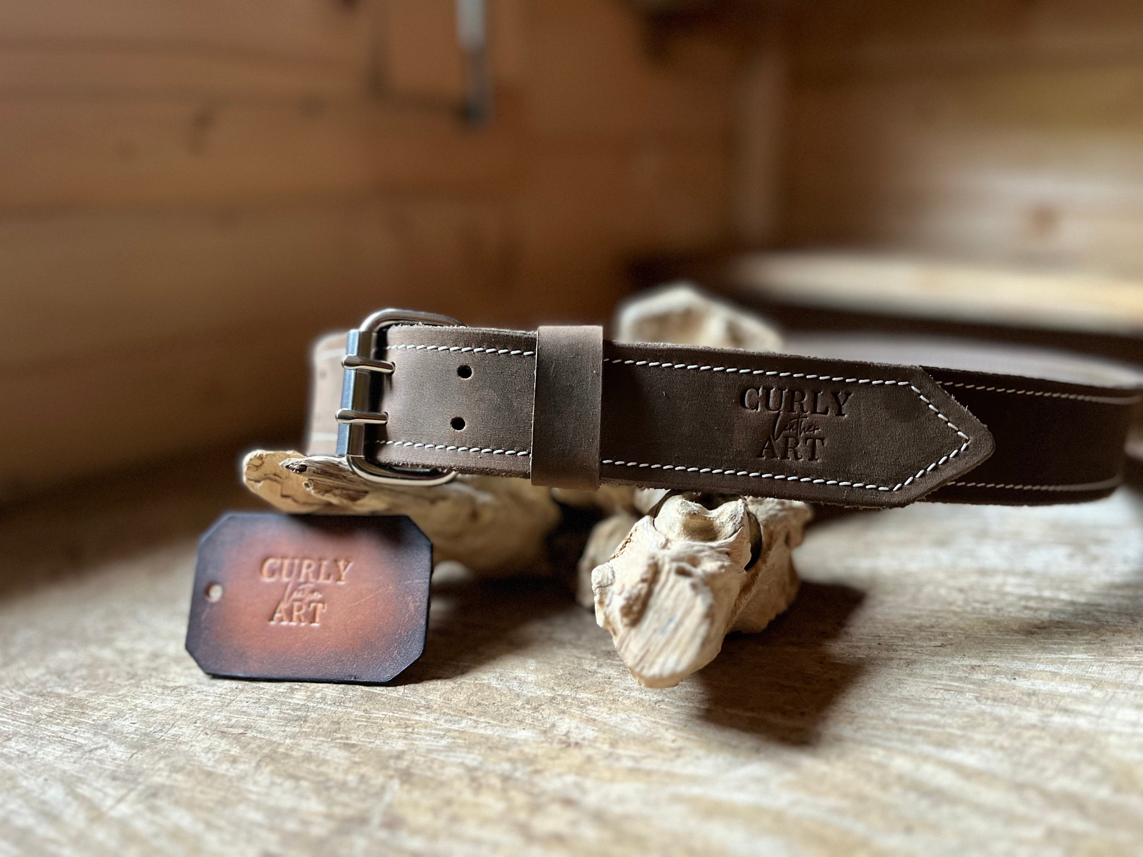 Arbeitsgürtel aus Leder – Robuster Werkzeuggürtel für Werkstatt, Garten & Alltag