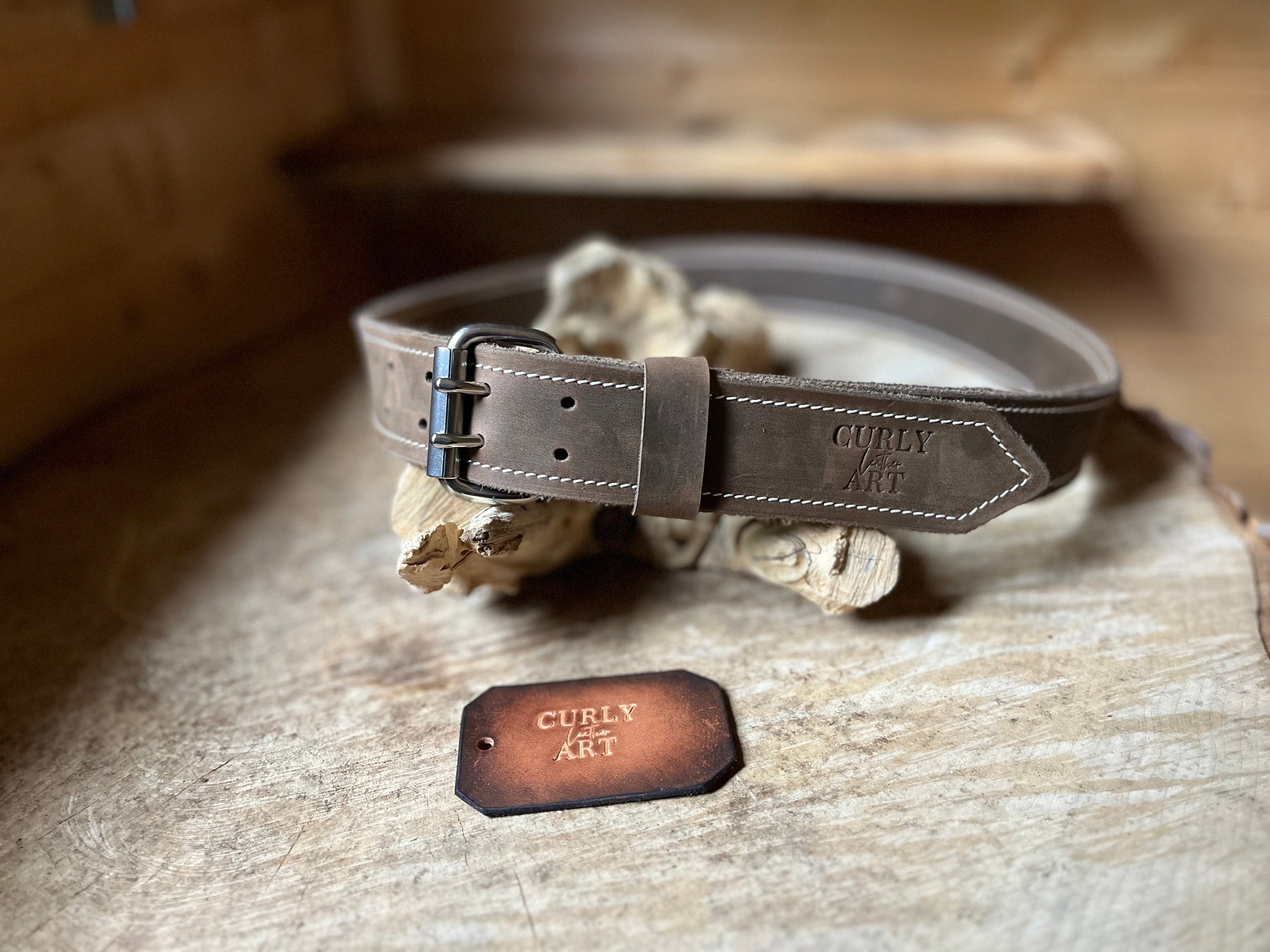 Arbeitsgürtel aus Leder – Robuster Werkzeuggürtel für Werkstatt, Garten & Alltag