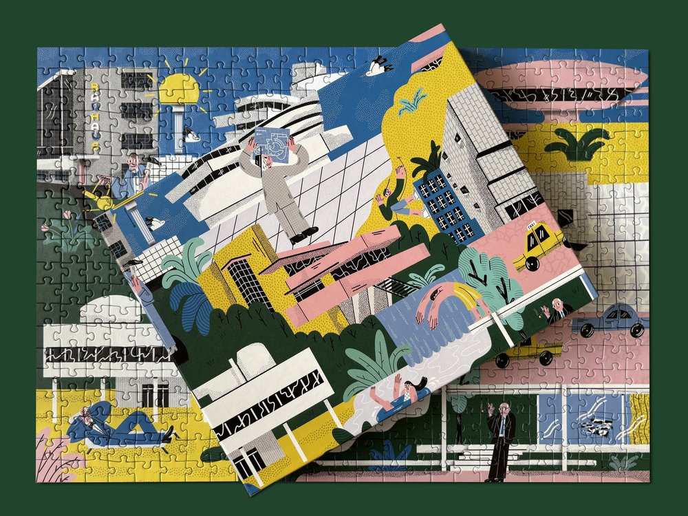 "Architectural Masterpieces in Pieces"