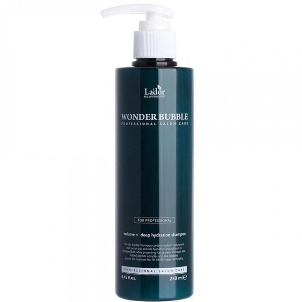 LADOR | Wonder Bubble Volume + Deep Hydration Shampoo - 250 ml