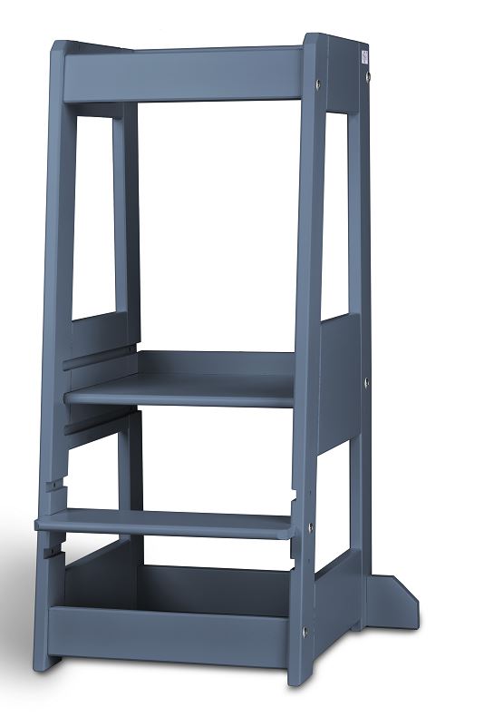 Lernturm Felix - Learning tower - blau | tiSsi® by Schmatzepuffer® "gratis personalisierbar"