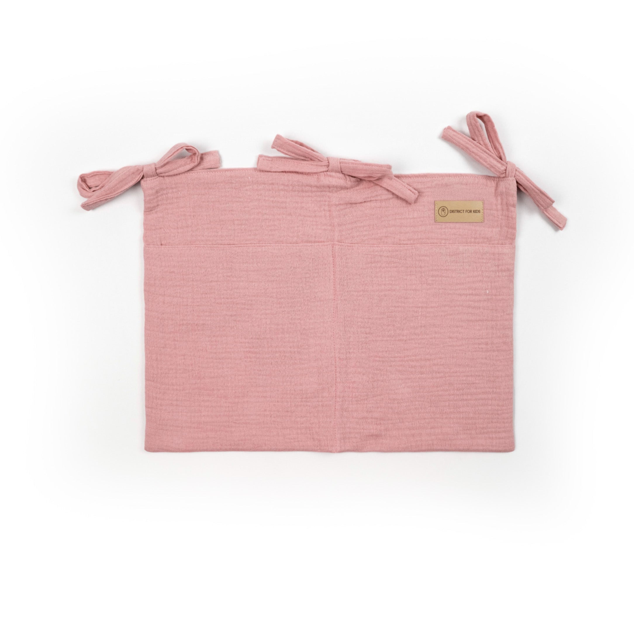 Babybett Organizer Musselin - Aufbewahrung fürs Babyzimmer